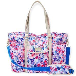 Lilly Pulitzer Insulated Beach Bag Resort White Party Like Lobstar NIP